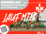 NEU: Einsteiger-Lauftreff ab 13. April (jeweils Donnerstags, 18 Uhr)